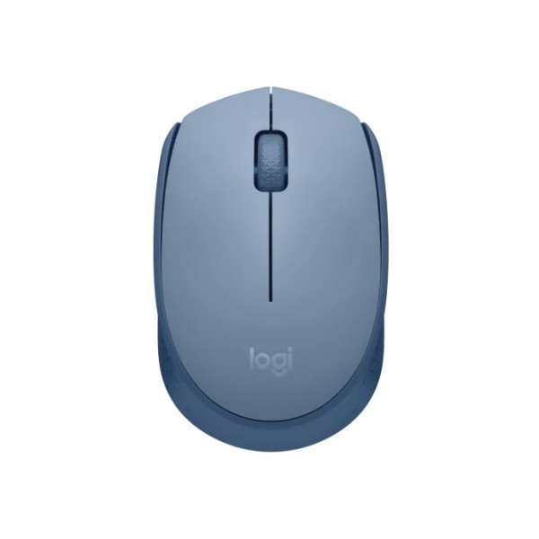 Mouse wireless Logitech M171 Blue Grey, optic pentru notebook-uri, receiver Nano, Blue Grey, Retail Mouse wireless Logitech M171 Blue Grey, optic pentru notebook-uri, receiver Nano, Blue Grey, Retail